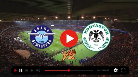 Yayın Akışı Adana Demirspor Konyaspor canlı izle yayın Group