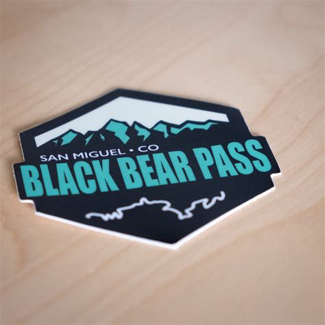 Sticker: Black Bear Pass Trail - Etsy UK