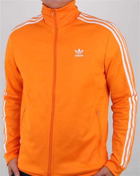 Adidas Originals Beckenbauer Track Top Bright Orangetracksuitoriginal