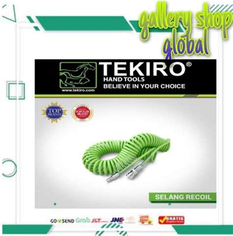 Promo Tekiro Recoil Hose Meter Selang Angin Kompresor Spiral