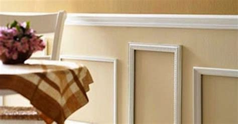 Decorative Wall Molding Or Wall Moulding Designs Ideas