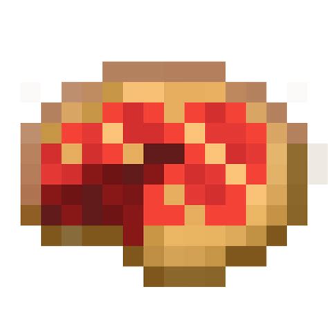 I Made A Custom Berry Pie Texture By Editing A Pumpkin Pie Texture R Minecraft