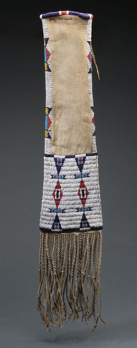 Plains And Plateau Indian Beadwork By Cheyenne Arapaho Apache Sioux