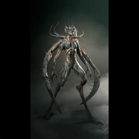 Artstation Concept Mantis Queen