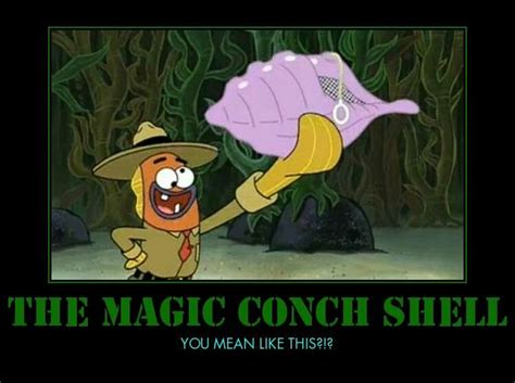 All Hail The Magic Conch Conch Shell Conch Poster