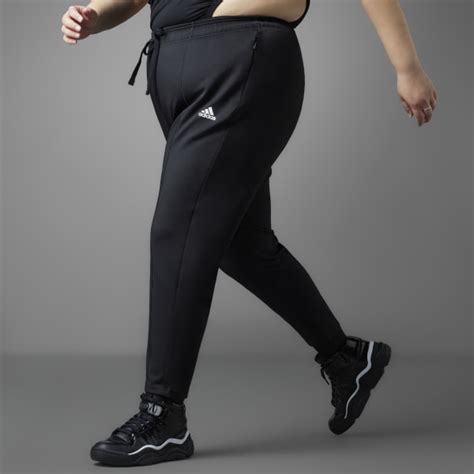 Adidas Collective Power Extra Slim Pants Plus Size Black Womens