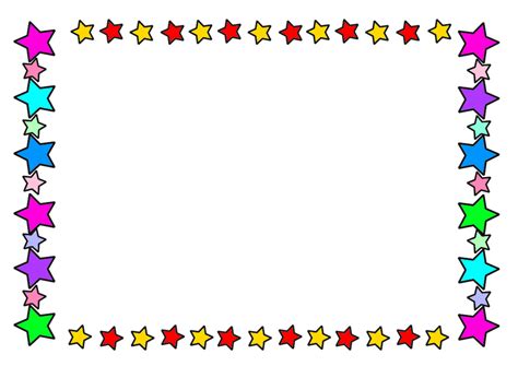 Free Star Border Clip Art