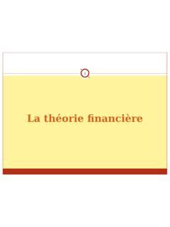 La théorie financière la th 233 orie financi 232 re pdf PDF4PRO