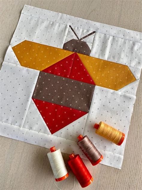 Buzzy Bee Block Quilt Pattern