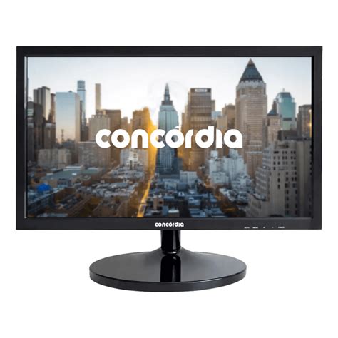 Monitor Concórdia E195 19 Polegadas LED HDMI VGA VESA Concórdia