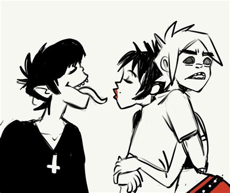 Gorillaz 2d And Paula Cracker