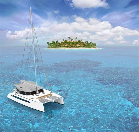 Island Seawind Cruising Catamaran X Finish Line Of The