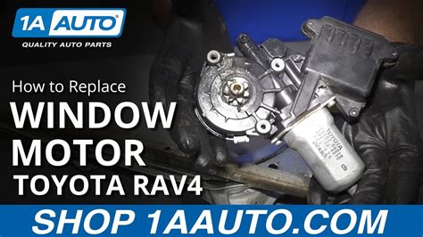 How To Replace Front Window Regulator Motor Toyota Rav A Auto