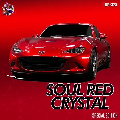 Soul Red Crystal | splash-paints