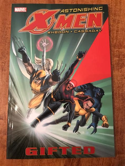 ASTONISHING X MEN GIFTED TPB COLLECTS 1 6 MARVEL COMICS 2004 CASSADAY