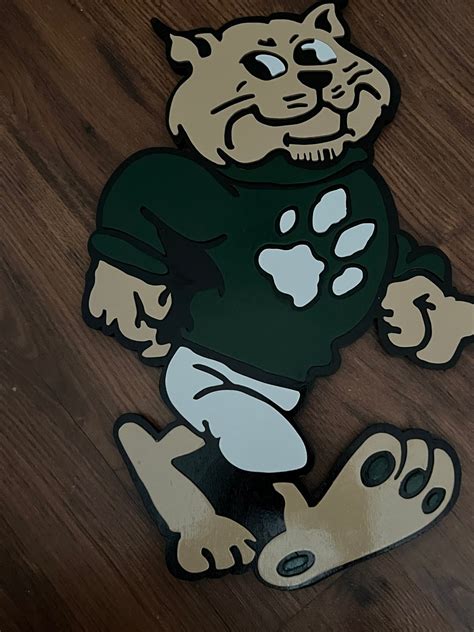 Ohio University Mascot Rufus Large Wood Sign - Etsy