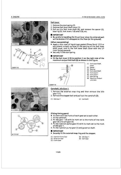 Kubota Tractor B Workshop Manual Auto Repair Manual Forum Heavy