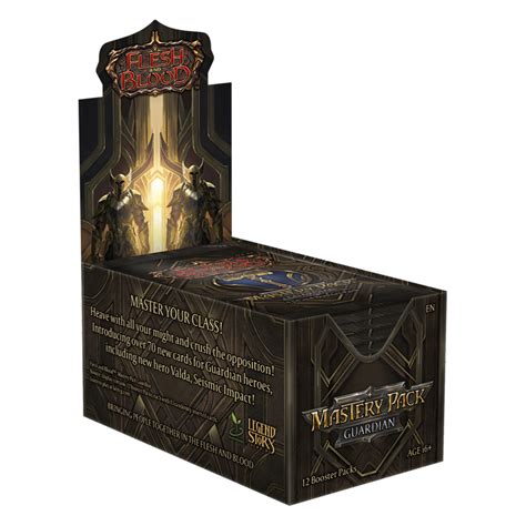 Mastery Pack Guardian Booster Box Mastery Pack Guardian Flesh And