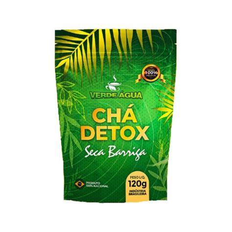 Chá Detox Seca Barriga 120g Verde Água BH Suplementos