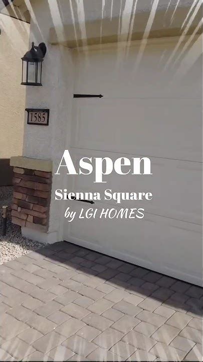 Aspen Sienna Square By Lgi Homes 🏠 Youtube