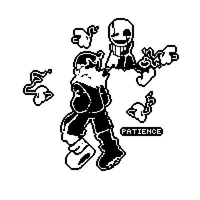 Patience - Undertale sans sprite by Mrmitten on DeviantArt