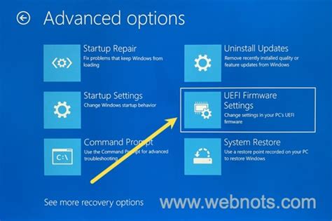 How To Open BIOS Or UEFI Settings In Windows 11 WebNots