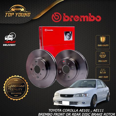 Brembo Toyota Corolla Ae Ae Front Or Rear Original Brembo