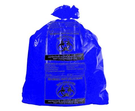 Ldpe Blue Biohazard Bag At Rs 75kg In Ahmedabad Id 2852052994091