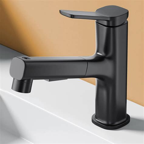 Bathroom Faucet With Pull Out Sprayersingle Hole Bathroom Sink Faucet
