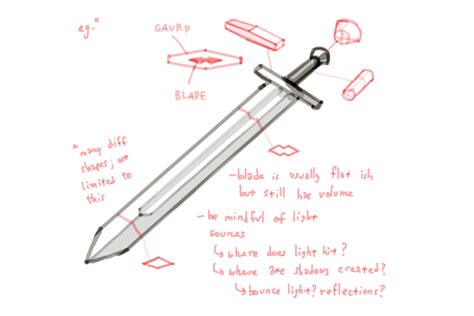 Can You Do A Tutorial On How To Draw Swords Idk Art References