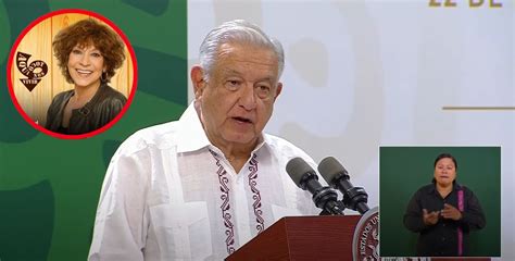 AMLO lamenta muerte de Cristina Pacheco dedicará jornada de hoy a ella