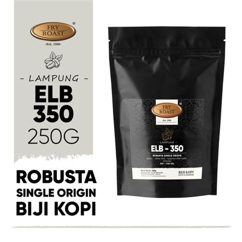 Jual KOPI ROBUSTA LAMPUNG ELB 350 BIJI BUBUK 250 GRAM Di Lapak FRY