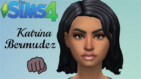 Sims 4 Cas Katrina Bermudez Aspiring Bodybuilder Youtube