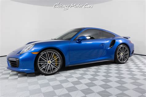 Used Porsche Turbo S Coupe Ccbs Loaded Sapphire Blue Serviced