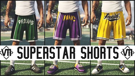 Superstar Shorts Pack Gta5