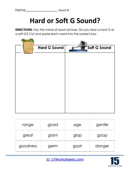 hard  sound worksheets  worksheetscom