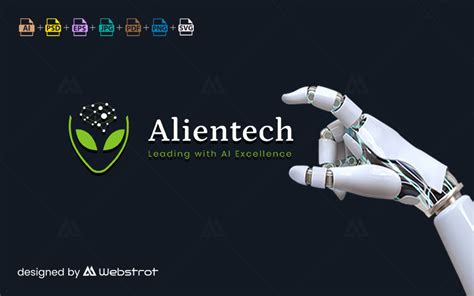 Alientech AI Logo Template