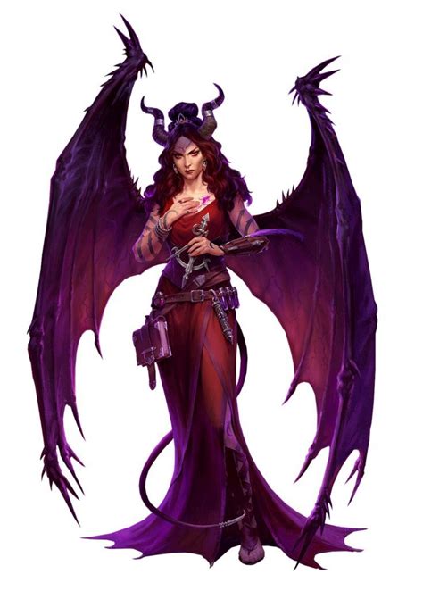 Female Human Succubus Witch Areelu Vorlesh Pathfinder 2E PFRPG