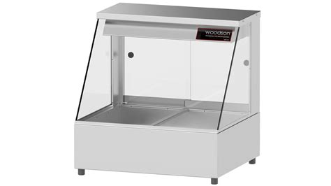 Woodson Module Straight Glass Hot Food Display Harvey Norman
