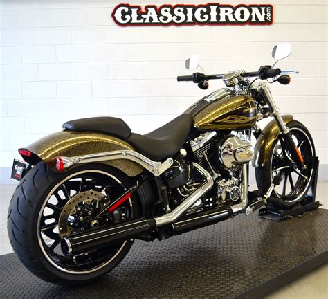 2016 Harley Davidson® Fxsb Softail® Breakout™ Hard Candy Black Gold Flake Fredericksburg