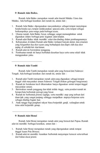 Materi Rumah Adat Pdf