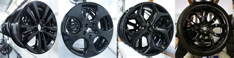 Matte Black Alloys versus Black Gloss Alloys - Diamond Alloys