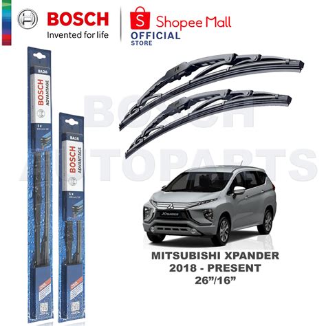 Bosch Advantage Wiper Blade Set For Mitsubishi Xpander Present