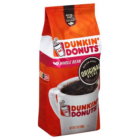 Dunkin Donuts Original Blend Medium Roast Ground Coffee 12 Oz - Coffee ...