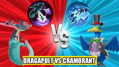 Dragapult Unite Vs Cramorant Unite Pokemon Unite Youtube