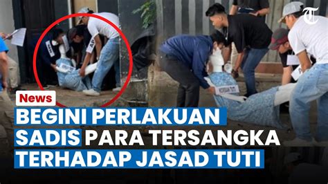 Begini Perlakuan Tersangka Kasus Subang Terhadap Jasad Tuti Diseret