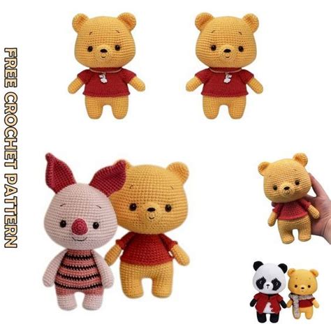 Amigurumi Winnie The Pooh Free Crochet Pattern Artofit