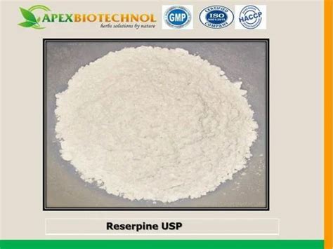 reserpine manufacturers suppliers  india