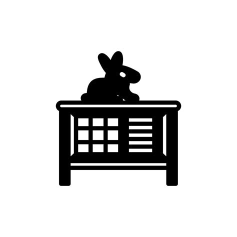 Rabbit Hutch icon in vector. Logotype 27289317 Vector Art at Vecteezy