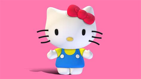 Sanrio Hello Kitty 3d Model 3d Model By Jacob Berger Jacobberger [160a31f] Sketchfab